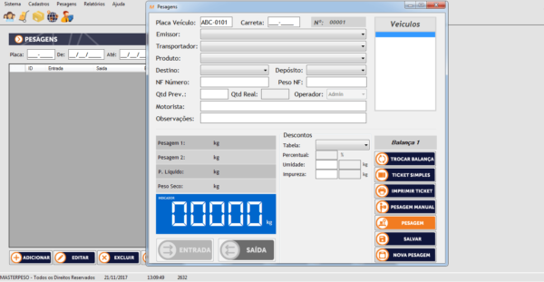SOFTWARE GERENCIADOR DE PESAGENS RODOPRO - Imagem 2