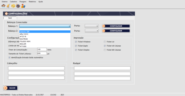 SOFTWARE GERENCIADOR DE PESAGENS RODOPRO - Imagem 3