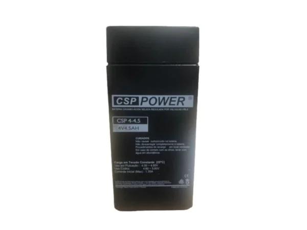 Bateria Selada 4V 4,5Ah VRLA CSP POWER – CSP4-4.5