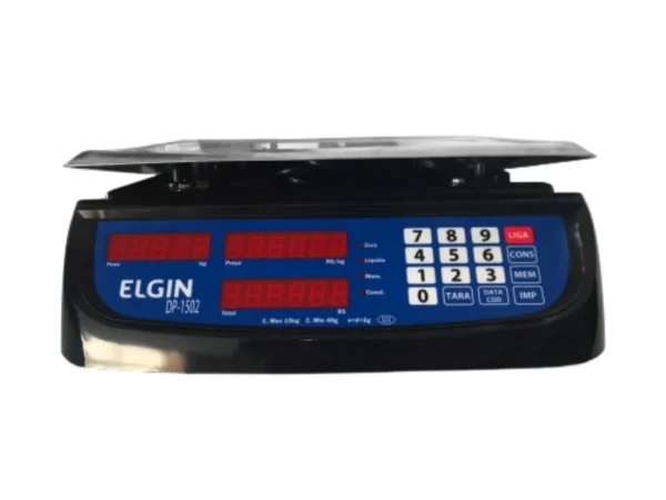 Balança Digital 15kg x 2g C/ bateria – Elgin DP15