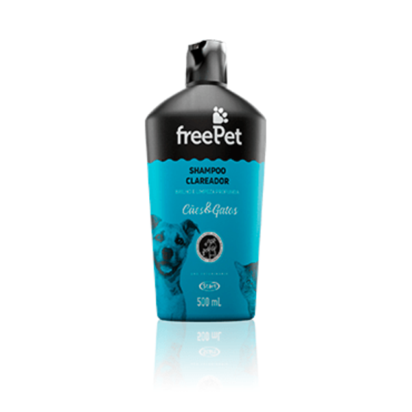 Shampoo Clareador 500ml Freepet