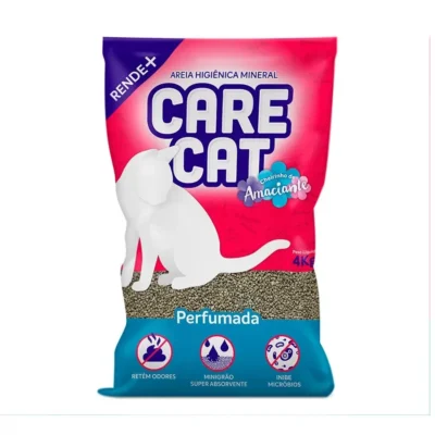 Areia Granulada Perfumada 4kg Care Cat