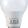 LAMP LED BULBO 15W 6500K BIV BLACK + DECKER