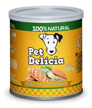 Pet Delícia Cachorro Risotinho de Frango 320g