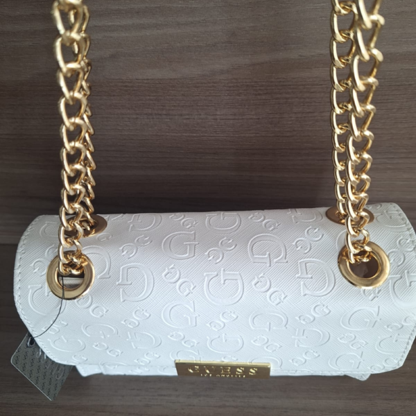 Bolsa Wallet on Guess branca