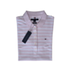 Camisa Polo Feminina Tommy Hilfiger rosa e branca