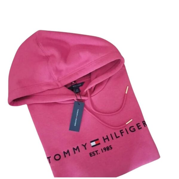 Moletom feminino Rosa Tommy Hilfiger