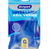 LUVA BOMPACK VERNIZ AZUL G UN