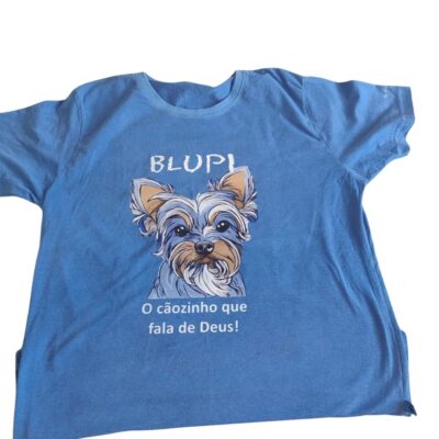 Camiseta Azul feminina Blupi