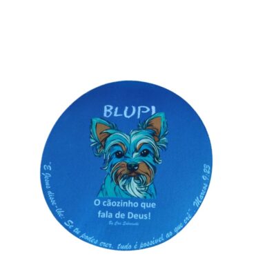 Mouse Pad Blupi: O cachorrinho que fala de Deus!