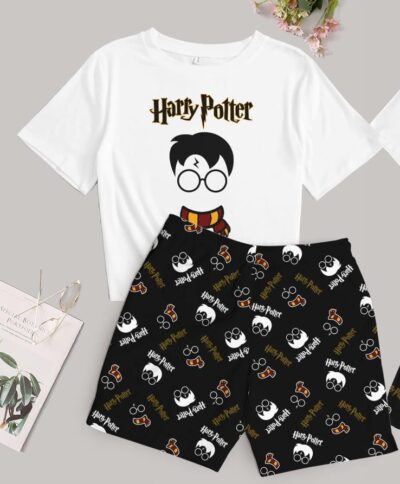 Pijama Masculino verão – Harry Potter