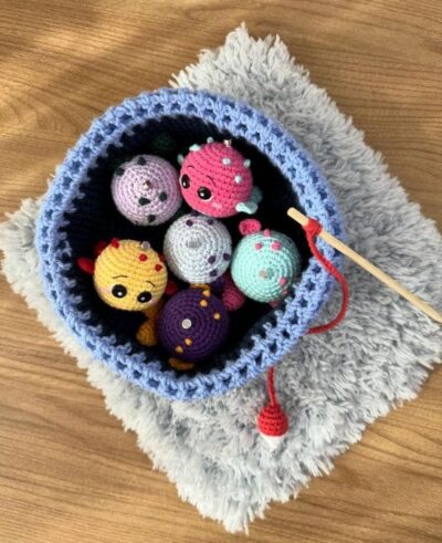 Pescaria amigurumi