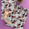 Pijama infantil inspirado na adorável Minnie Mouse