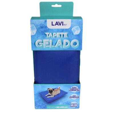 Tapete Gelado Pet Cães Lavipet Refrescante Térmico – TAMANHO G