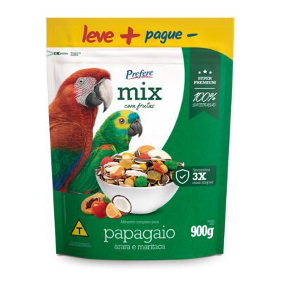 Prefere Mistura Papagaio com Frutas 900g