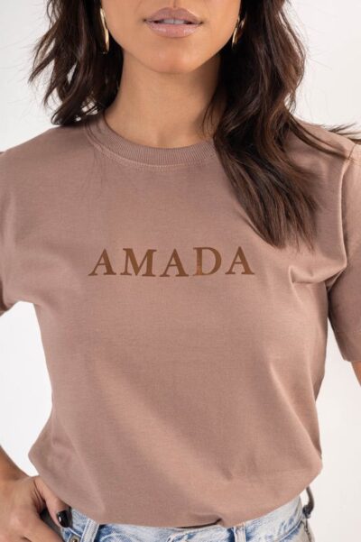 T-shirts Feminina 'AMADA' GG
