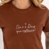 T-shirts Feminina Ele é o Deus que restaura GG