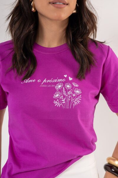 T-shirts Feminina ' Ame o próximo' GG