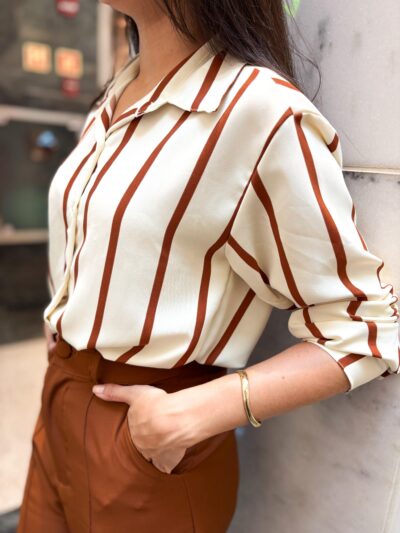 Camisa Cecília - Marrom