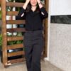 Calça alfaiataria - Preta