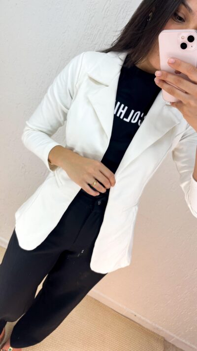 Blazer conforto - Off white
