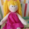 Boneca de pano - Cabelo loiro
