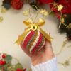Bola de Natal em Crochê