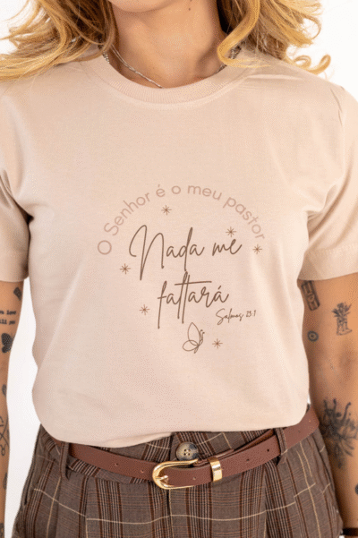 Tshirt O Senhor É O Meu Pastor