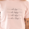 Tshirt Ele Faz Ele Desfaz Ele Refaz Ele É Deus