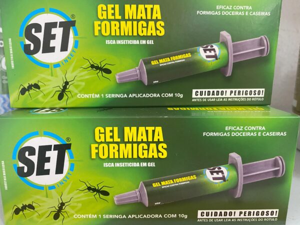 Gel Mata Formigas SET Inset – Isca Inseticida em Gel (10g)