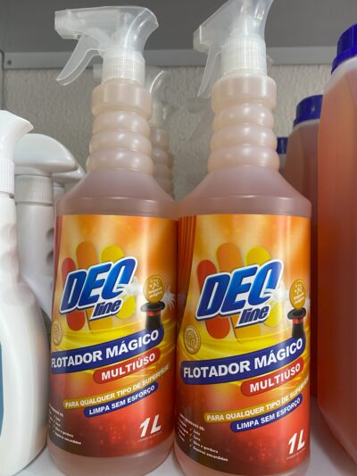 DEC Line Flotador Mágico Multiuso 1L — Limpeza Rápida e Sem Esforço