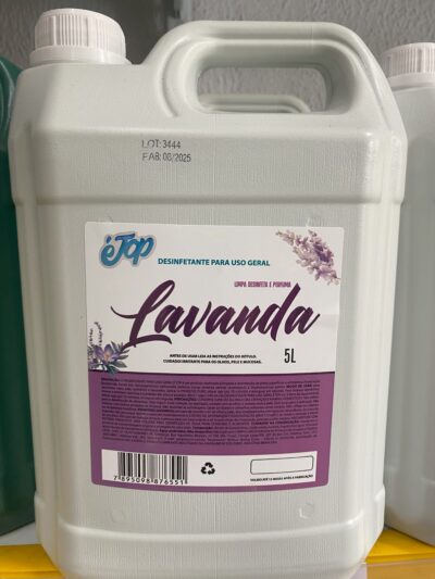 Étop Desinfetante Lavanda 5 Litros — Limpa, Desinfeta e Perfuma