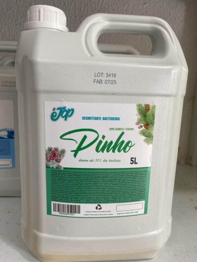 Étop Desinfetante Pinho 5 Litros — Bactericida, Limpa, Desinfeta e Perfuma