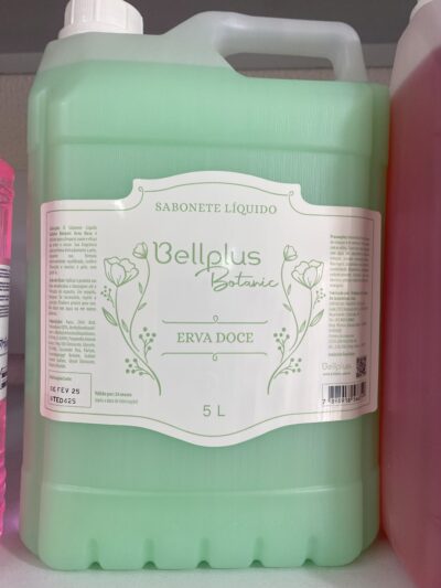 Bellplus Botanic Sabonete Líquido Erva-Doce 5 Litros — Suavidade, Frescor e Hidratação