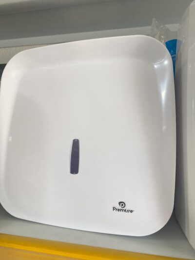 Dispenser Premisse para Papel Toalha Interfolha — Plástico Branco Premium | Design Moderno e Resistente
