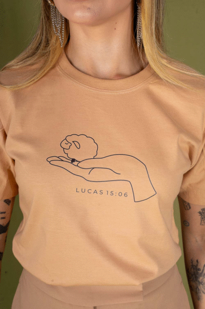 Tshirt ovelinha Lucas 15:6