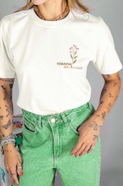 Tshirt Todavia Me Alegrarei