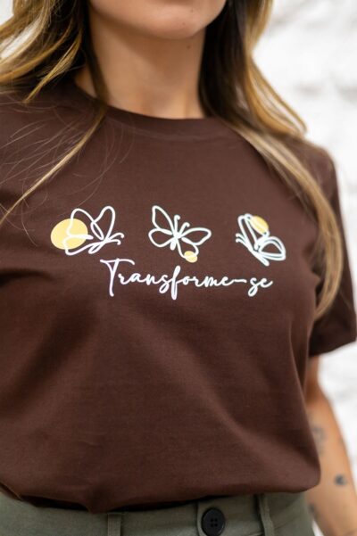 Tshirt Borboletas Transforme-se