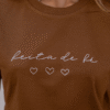 Tshirt Feita de Fé Três Corações