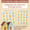 Calendario ✨ Calendário do Advento – Príncipe da Paz