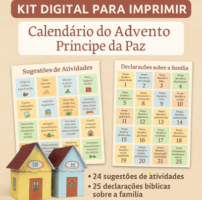 ✨ Calendário do Advento – Príncipe da Paz