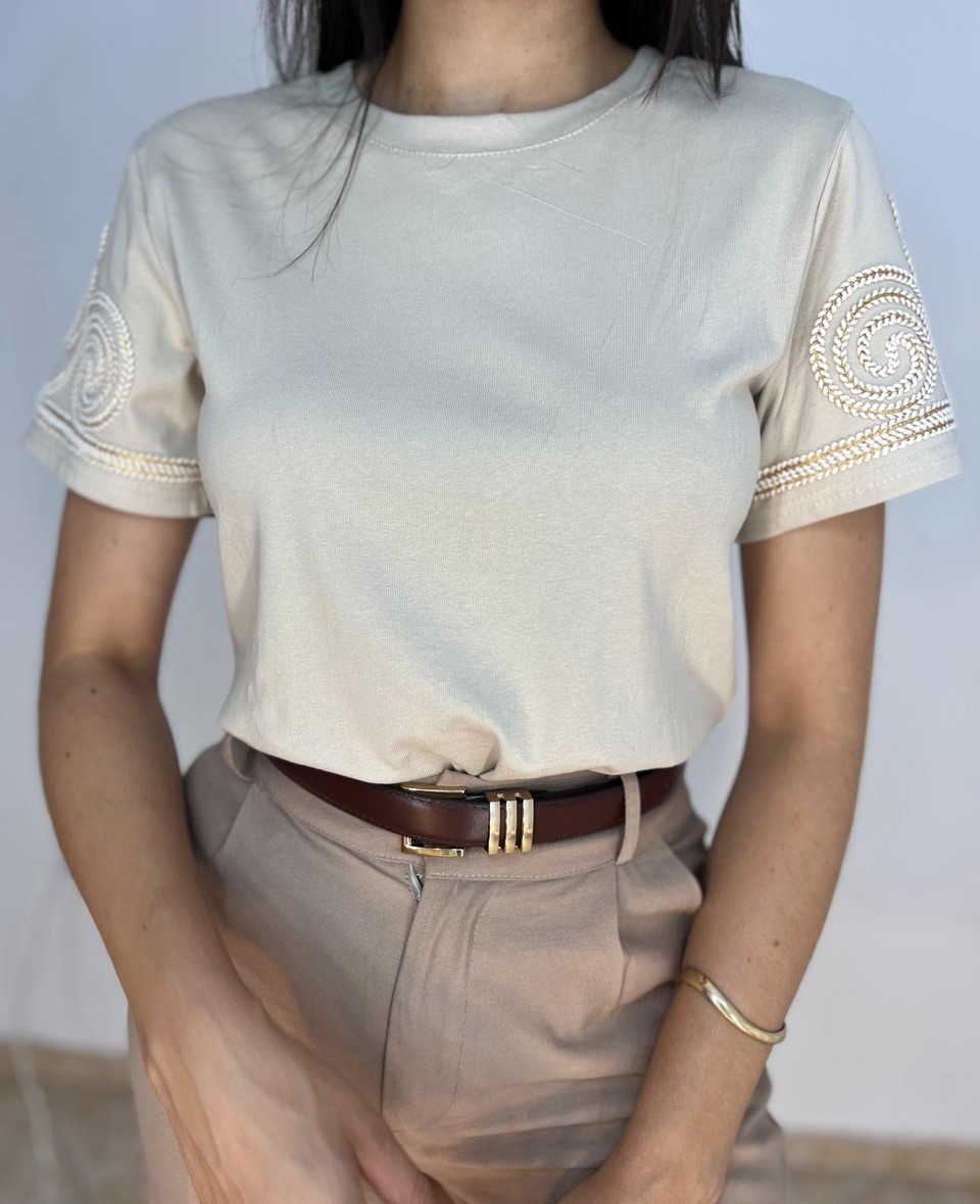 Blusa Encanto - Nude