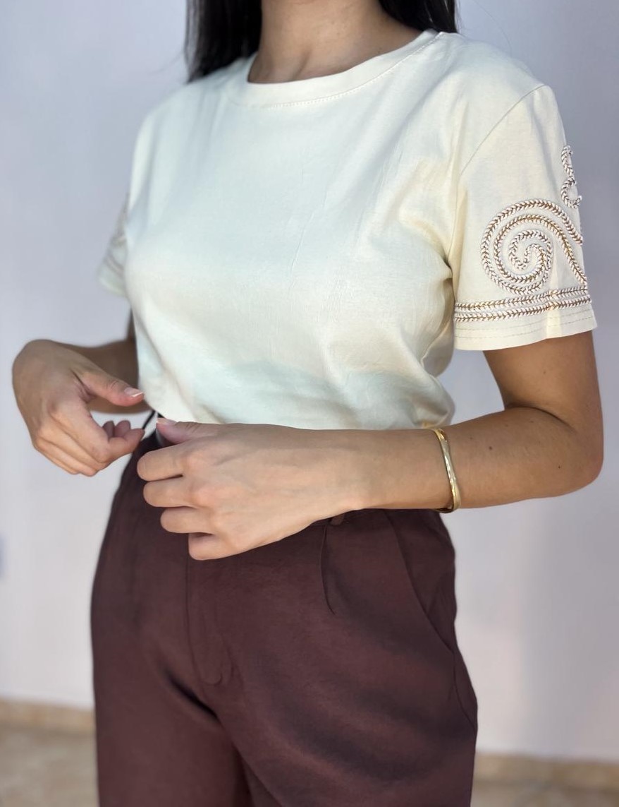 Blusa Encanto - Amarelo manteiga - Imagem 2