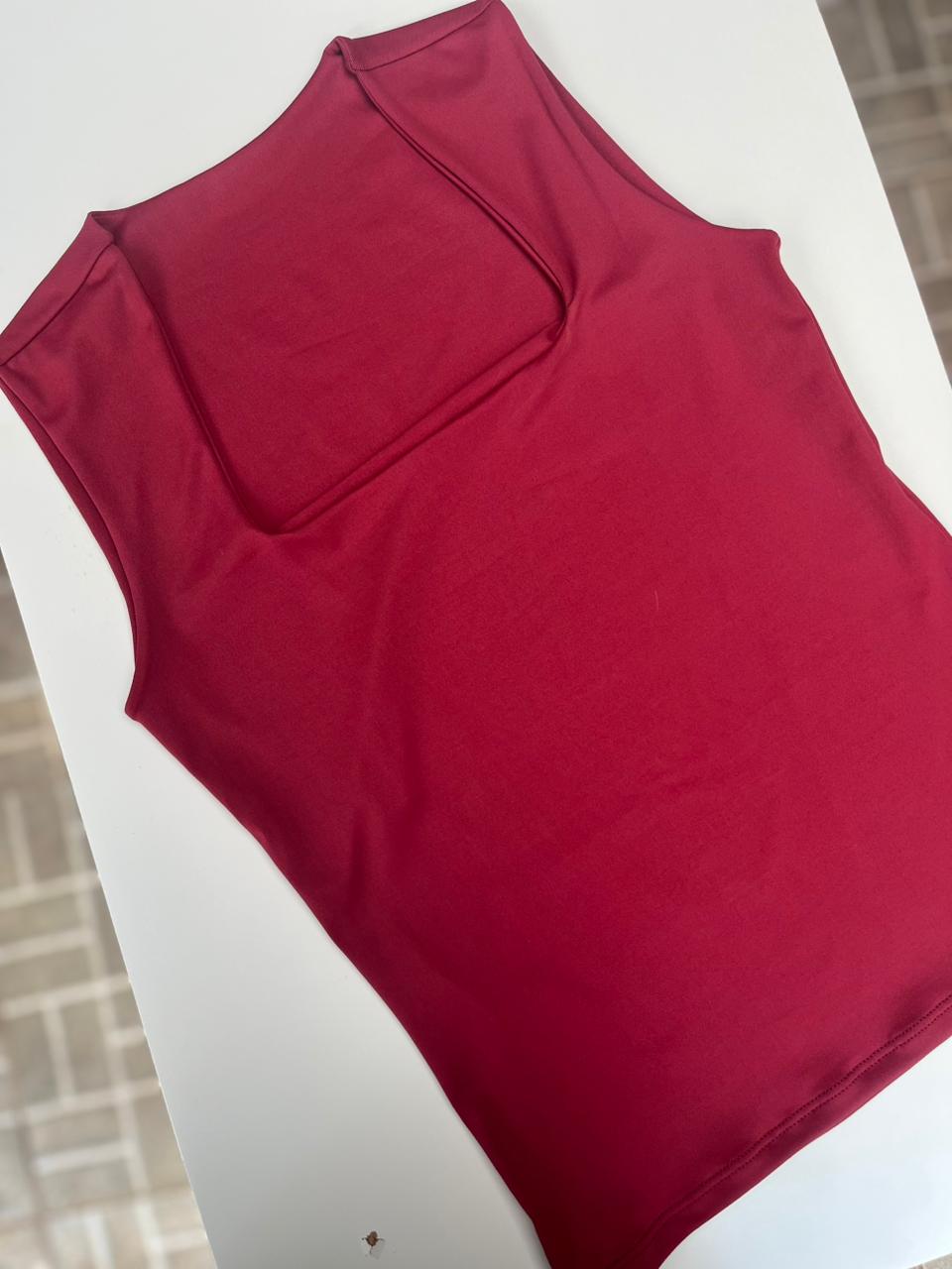 Blusa Marsala - Poliamida - Imagem 2