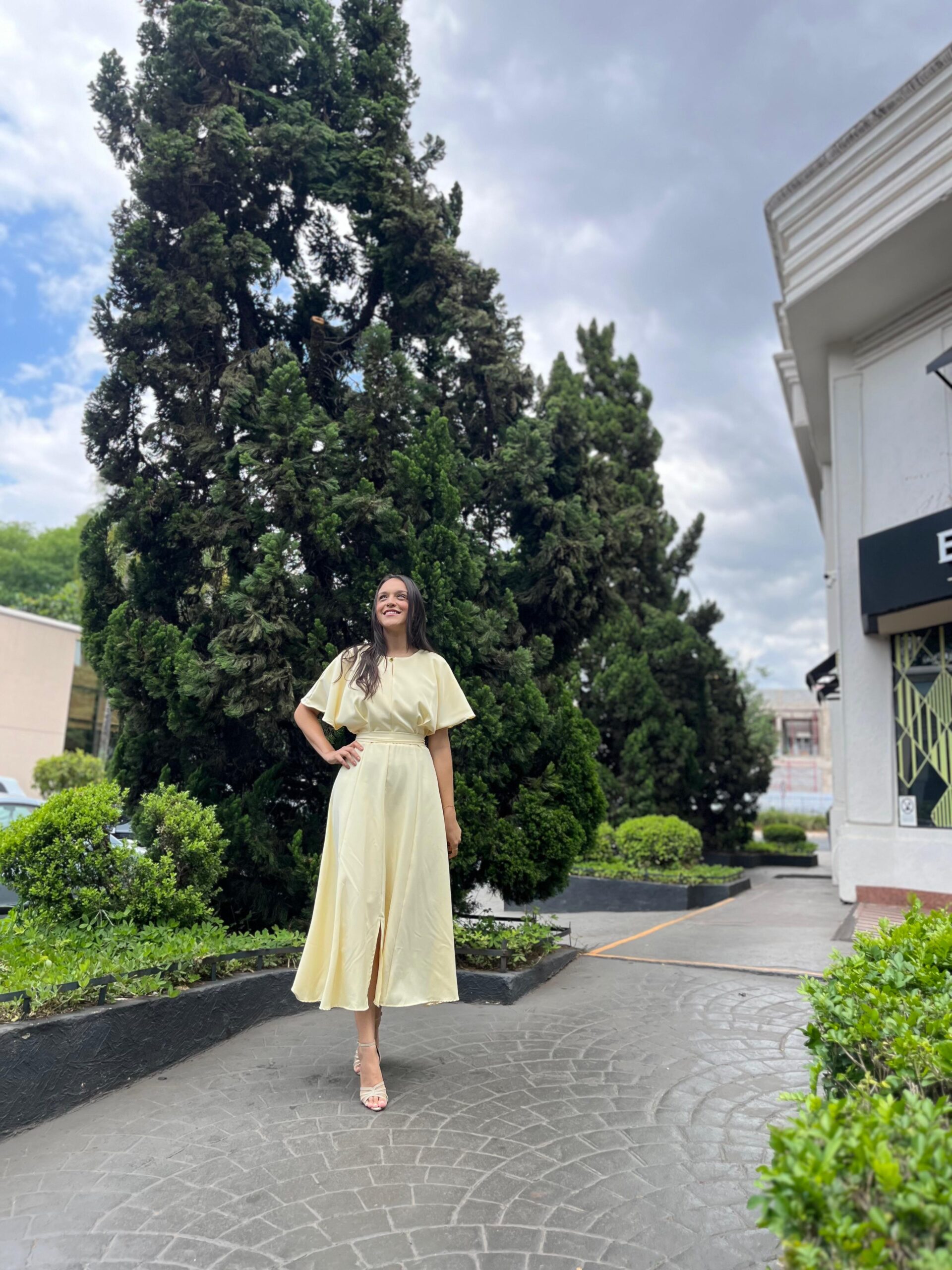 Vestido Pureza - Amarelo