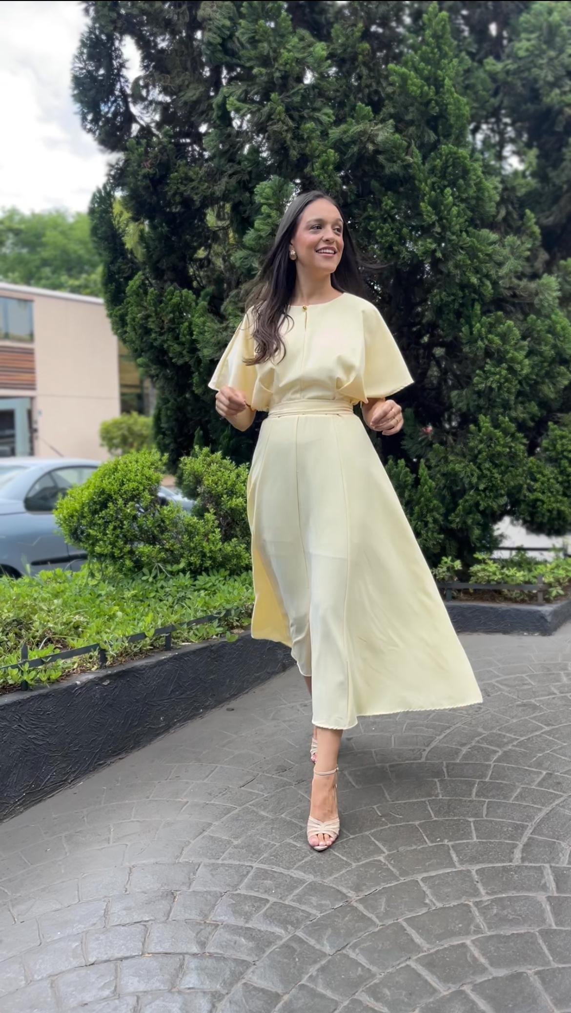 Vestido Pureza - Amarelo - Imagem 2